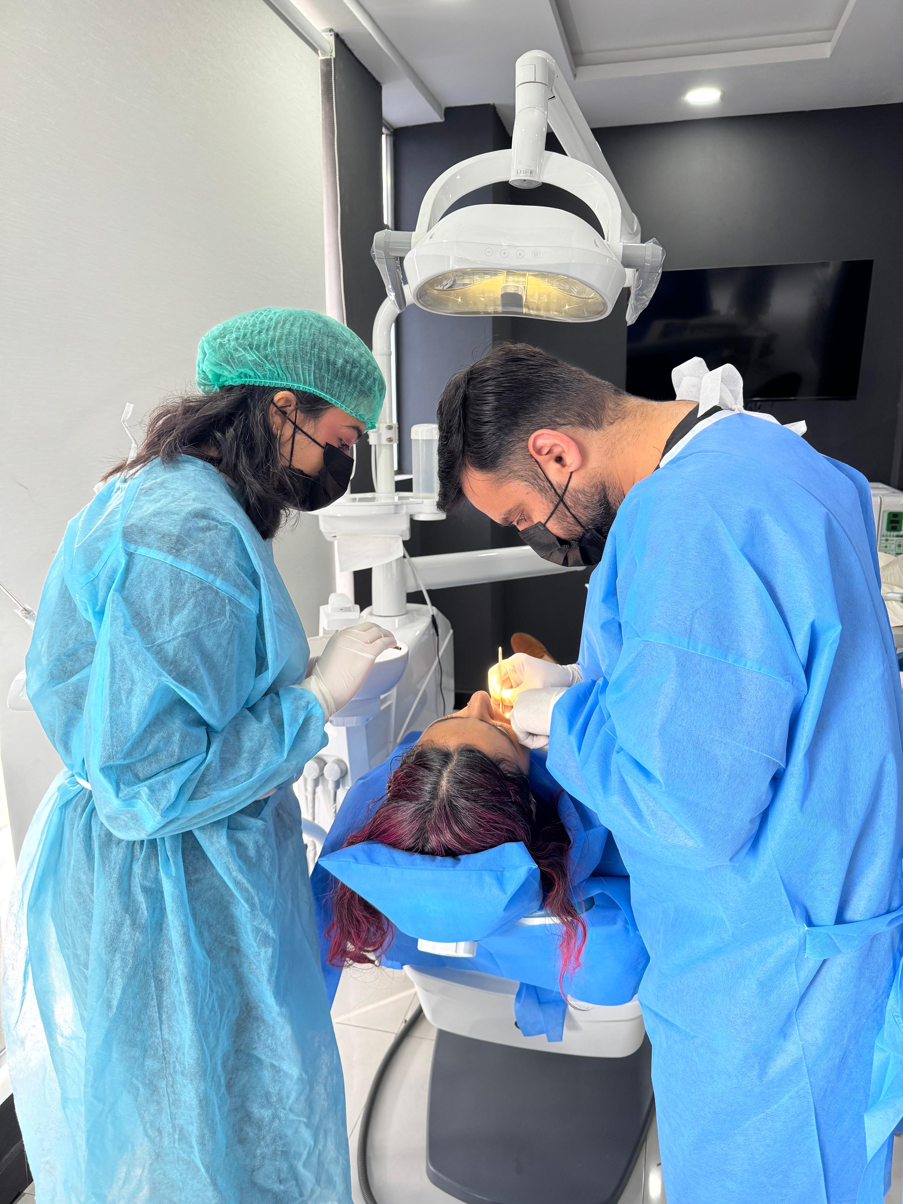 Wisdom tooth extraction procedure